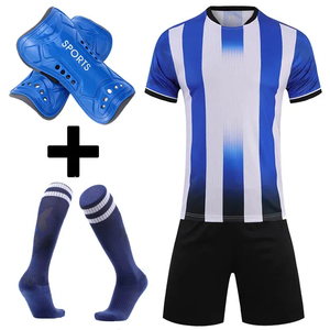 Custom Soccer Uniform Sets Breathable Lightweight Sublimated Jersey Personalized Team Name Quick Dry Training <b>Short</b> Sleeve - Product Image 1