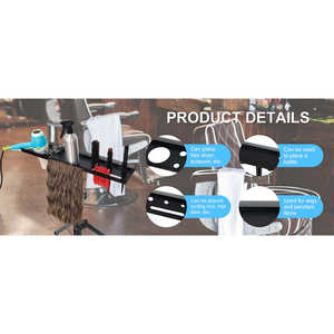 ชั้นวางโชว์อุปกรณ์ต่อผมและวิกผมสำหรับร้านเสริมสวยและร้านตัดผม อุปกรณ์และเครื่องมือสำหรับร้านเสริมสวย - Product Image 5