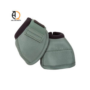 Custom Professional <b>Lightweight</b> Nylon Horse Riding Bell <b>Boots</b> Durable Overreach Hoof for Horse Owners - Product Image 3