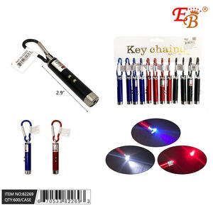 Portachiavi con Luce Lampeggiante EB 2.9 Pollici, Illuminazione per Esterni, 600 Pezzi 50DZ CS - Product Image 1