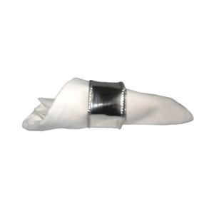 Forme ronde Top Tendance Cristal Perle Décoratif Plaqué Or Finition Rond De Serviette À La Main Décoratif Rond De Serviette Arrondi - Product Image 6