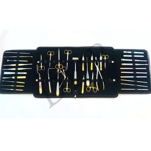 ชุดเครื่องมือผ่าตัดพลาสติกสแตนเลสสตีลจากเยอรมันชุดพื้นฐานของศัลยกรรมตกแต่งหน้าท้อง - Product Image 1