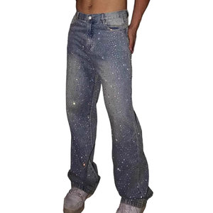 Pantalones de Hombre con Pedrería a Precio de Mayoreo, Pantalones de Hombre con Pedrería en Tela Elástica, Pantalones de Hombre con Pedrería de Estilo Elegante - Product Image 1