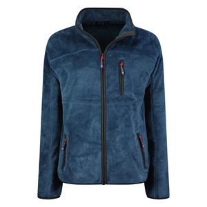 Veste en polaire légère à coupe décontractée pour femme, indispensable pour le sport, élégante, douce, chaude, avec fermeture éclair, vêtement de voyage, col montant - Product Image 1