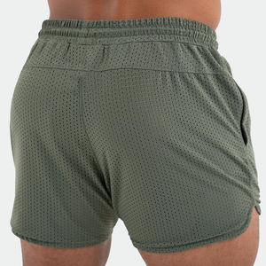 Pantalones Cortos Deportivos de Malla de Primera Calidad para Hombre, Ropa Urbana Moderna, Fabricante de Pantalones Cortos Deportivos para Hombre de BD - Product Image 2