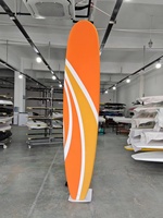 Ventes d'usine Planches de surf en mousse personnalisées pour sports nautiques planche de surf souple eps longue planche de surf avec palmes softboard