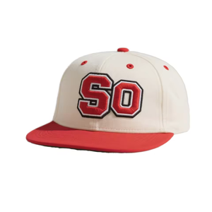 Casquette Snapback Vintage Bicolore de Haute Qualité avec Logo Personnalisé Broderie 3D Style Hip-Hop Unisexe 2026 - Product Image 2