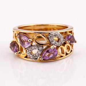 Anillo Listo para enviar, joyería de plata de color, anillo de mujer, joyería lista para enviar desde el fabricante de Tailandia por Bella Factory - Product Image 2