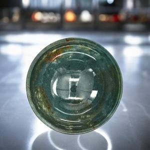 ชามคริสตัลหินบลัดสโตนธรรมชาติแกะสลักด้วยมือเรกิบำบัดและนั่งสมาธิฮวงจุ้ยของตกแต่งบ้านชามบูชาพร้อมมาสค็อท - Product Image 2