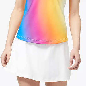 Uniformes de Tenis para Mujer al por Mayor, Cuello Redondo, Sin Mangas, Ecológicos, Transpirables, que Absorben la Humedad, de Spandex/Poliéster - Product Image 4