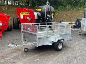 REMOLQUE QUAD MULTIUSOS 7X4 7ft6 4ft4 Neumáticos multiusos en/todoterreno Rampa reforzada Puerta trasera Acceso trasero Puerta de cordero - Product Image 6