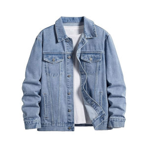 Chaqueta vaquera de invierno de alta calidad para hombre Abrigo vaquero abotonado cálido con ajuste cómodo Ideal para clima frío - Product Image 3