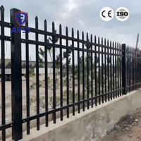 Puerta de Acero Galvanizado Ecológica Moderna Sitong y Panel de Hierro Forjado Tubular