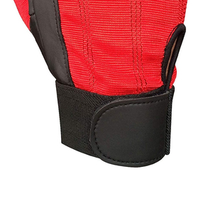 Guantes de levantamiento de pesas de cuero de medio dedo Unisex para gimnasio entrenamiento Fitness desgaste deportes Fitness protección guantes de levantamiento - Product Image 6