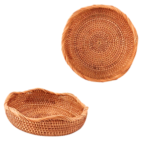 Produit de vente à chaud PANIER EN ROTIN pour ranger les fournitures pour animaux de compagnie en gardant votre espace pour animaux de compagnie bien rangé et bien organisé pour un accès facile - Product Image 1