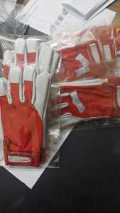 Gants de travail en cuir grainé de chèvre Interlock Tissu de coton Dos Gants de conduite en cuir respirant Sécurité des mains confortable - Product Image 5