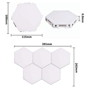 JAIYI DIY design WIFI/connexion, APP contrôle décoration salle de jeux lumière insertion <span class=keywords><strong>veilleuse</strong></span> LED - Product Image 5