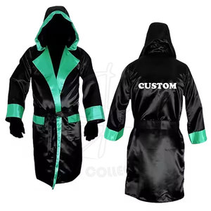 Conception très demandée Robe de boxe la plus vendue Style à motif personnalisé Robes de boxe de haute qualité MMA Kickboxing Fighter - Product Image 4