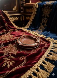 Cenicero de Madera de Estilo Americano de Lujo Hecho a Mano, Cenicero Redondo de Alta Gama para Escritorio, Decoración para el Hogar, Bar u Oficina - Product Image 5