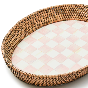 Top Selling Kitchenware Decoration Handicraft Rattan <b>Serving</b> <b>Tray</b> for Party Newiest Item Rattan <b>Tray</b> Wholesale From Vietnam - Product Image 2
