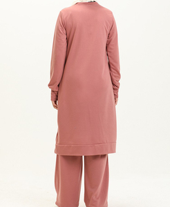 Top Quality Two Pieces Islamic <b>Women</b> Clothing <b>Plus</b> <b>Size</b> Breathable Muslim Elastic <b>Tracksuit</b> Best Seller - Product Image 3