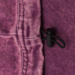 Wholesale Men's Custom Casual <b>Red</b> <b>Denim</b> <b>Jacket</b> with Ripped Hoodie Design 100% Cotton Zipper Closure Winter Season <b>Jacket</b> - Product Image 5