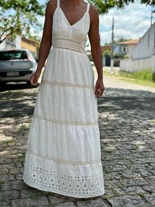 Vestido de verano de rayón vibrante Tie-Dye para mujer, encaje largo de diseñador con Fiesta de trabajo a mano y ropa informal, vestido largo sin espalda con cuello en V - Product Image 4