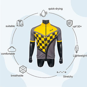 Ropa de Ciclismo de Diseño Nuevo y Moderno, Camisetas de Ciclismo Sostenibles con Estampado Personalizado, Uniforme de Ciclismo de Secado Rápido, Servicio OEM - Product Image 2