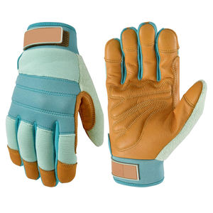 ถุงมือหนังวัวแยกระดับพรีเมี่ยมสำหรับการเจียรเชื่อมและการใช้ในอุตสาหกรรมที่มีความร้อนสูง - Product Image 1