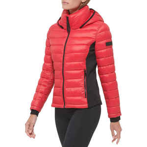 Chaquetas Acolchadas para Mujer Más Vendidas al por Mayor, Nueva Moda, Impermeables, de Invierno, Tejidas, de Algodón, con Capucha, Transpirables - Product Image 1