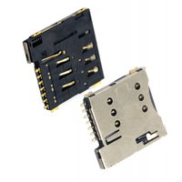 Connecteur de carte Micro SIM ETEILY Fabricants de corps en métal de type poussoir à 7 broches en Inde