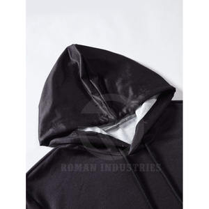 Custom Jogger Blank Sweat Suit Heavyweight Fleece Sudadera con capucha de algodón y pantalones de chándal Conjunto Personalizado Chándal de gran tamaño para los hombres - Product Image 5