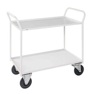 Aluminium Four-Wheel <b>Trolley</b> KM4133 200kg Load Capacity Enclosed Roll Container for Shopping Storage <b>Tools</b> Customizable OEM - Product Image 1