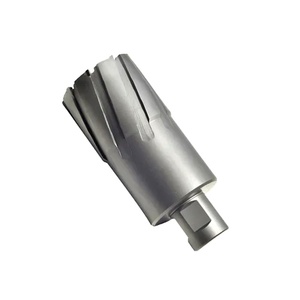 Fraise annulaire TCT personnalisé avec tige Weldon profondeur de coupe de 300mm pour les forets à noyau de coupe de tôle - Product Image 1