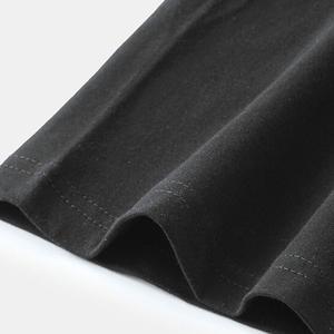 เสื้อยืดแขนยาวแบบยูนิเซ็กซ์ ผ้าฝ้าย 100% แห้งเร็ว ระบายอากาศได้ดี เป็นมิตรกับสิ่งแวดล้อม ผลิตจำนวนมากจากโรงงานโดยตรง ผ้าแคนวาส - Product Image 5