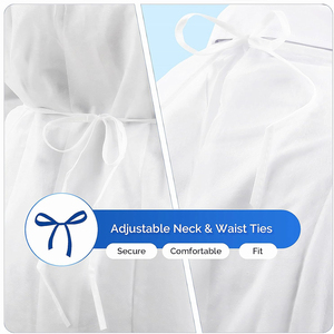 Bata médica no tejida unisex a precio asequible, venta al por mayor, uniformes médicos, uniformes hospitalarios a la venta - Product Image 2