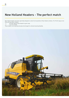 Moissonneuse-batteuse Multicrop New Holland TC5.30 Récolte rentable pour la vente en gros Récolte plus rapide Plus de rentabilité Durabilité