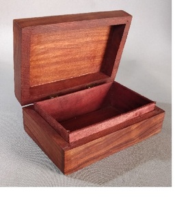 กล่องไม้ขนาดเล็กทำด้วยมือสไตล์โบราณพร้อมกล่องใส่เงินทำจากทองเหลืองสำหรับตกแต่งบ้านพร้อมป้ายติดผนังธีมบ้าน - Product Image 6