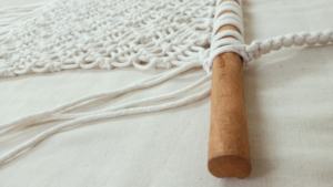 บัตเลอร์ไหมพรมทำจากไม้สำหรับงานแกะสลักขายสำหรับเก็บเส้นด้ายและวัสดุเส้นใย - Product Image 6