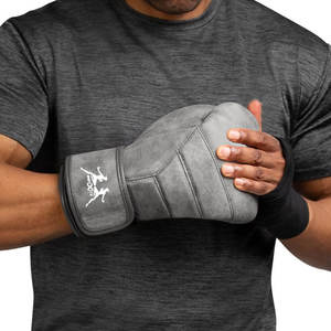 Guantes de boxeo con diseño y logotipo personalizado Guantes de boxeo de fabricación profesional Guantes de boxeo resistentes - Product Image 4