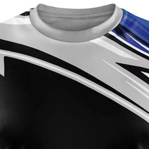 Sublimación personalizada de alta calidad 100% poliéster transpirable hombres camiseta Unisex todo impreso gráfico camisetas - Product Image 6