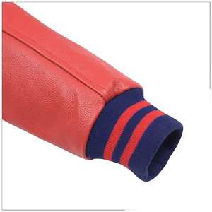 Chaqueta universitaria de béisbol personalizada de algodón pesado para hombre, Chaqueta larga de moda de nuevo diseño, ropa larga transpirable de alta calidad OEM - Product Image 4