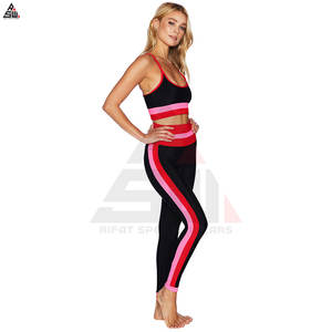 Conjunto de Yoga para Mujer, Talla Grande, Cintura Alta, Levanta Glúteos, Diseño de Malla Transpirable, con Efecto Push-Up - Product Image 4