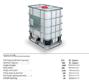 Tanque IBC Lvminghui de Alta Calidad de 1000L con Marco de Hierro para Almacenamiento de Agua en Casa o Granja, Incluye Válvulas, 1 Año de Garantía, Fácil Operación, de Fábrica - Product Image 5