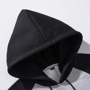 ผู้ผลิตเสื้อฮู้ดแบบสวม ให้บริการการผลิตเสื้อฮู้ดแฟชั่นผ้าฝ้าย 100% สำหรับฤดูหนาว ปรับปรุงได้ตามความต้องการ มีกระเป๋า ระบายอากาศ แห้งเร็ว - Product Image 3