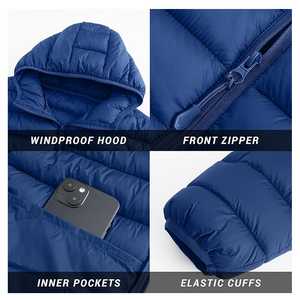 แจ็กเก็ตบุนวมขนาดใหญ่พิเศษของผู้ชายสั่งทำได้สินค้ามาใหม่ออกแบบมาสำหรับฤดูหนาว - Product Image 4