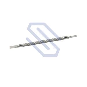 Instruments de manucure et pédicure en acier inoxydable, double extrémité, repousse cuticule à plat, accessoire pour Nail-Art - Product Image 1