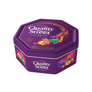 Chocolates Quality Street al por mayor, lata de 900g, 12 sabores, 8 unidades, estuches de exhibición para minoristas, exportación global - Product Image 6