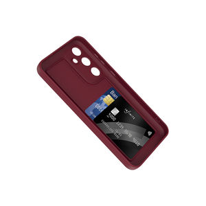 Netzy SAFA Vitra Silicone Cover for Galaxy A26 A53 A55 11Pro 14 Plus 13 Pro Max Protective Case Camera Shielding <b>Card</b> <b>Holder</b> - Product Image 6