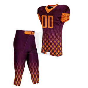 Uniforme Deportivo Completo y Transpirable de Manga Corta para Equipos, Opción de Uniforme de Fútbol Americano para Entrenamiento y Juegos - Product Image 4